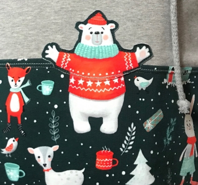 Sweat | MONTREAL | Weihnachtsbär Tannengrün